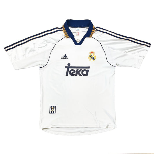 1998/00 Real Madrid ' Final Copa De Europa' Home Shirt (L) Adidas