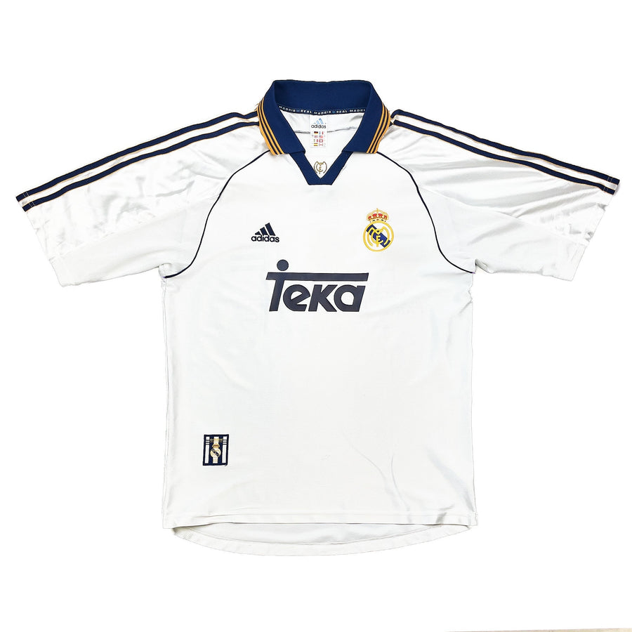 1998/00 Real Madrid „Champions Of Europe“ Heimtrikot (L) Adidas