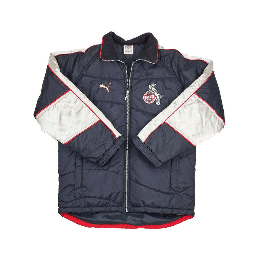 1998/99 1. FC Köln Wattierter Trainingsmantel (M) Puma