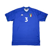 1998/99 Italien Maldini #3 Heimtrikot (XL) Kappa