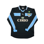 1998/99 Lazio Salas #9 *Match Worn* Langarm-Auswärtstrikot (XL) Puma