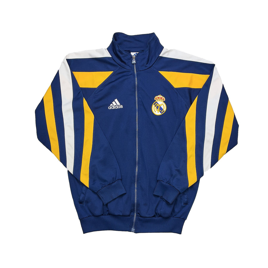 1998/99 Real Madrid Trainingsanzug-Oberteil (S) Adidas