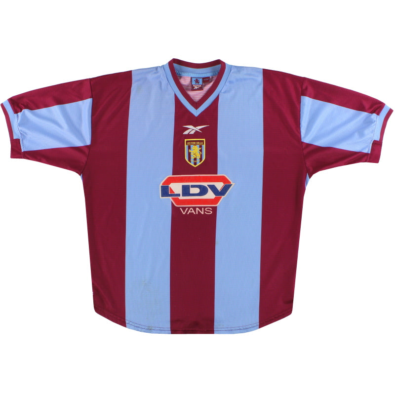 1999-00 Aston Villa Reebok Heimtrikot L