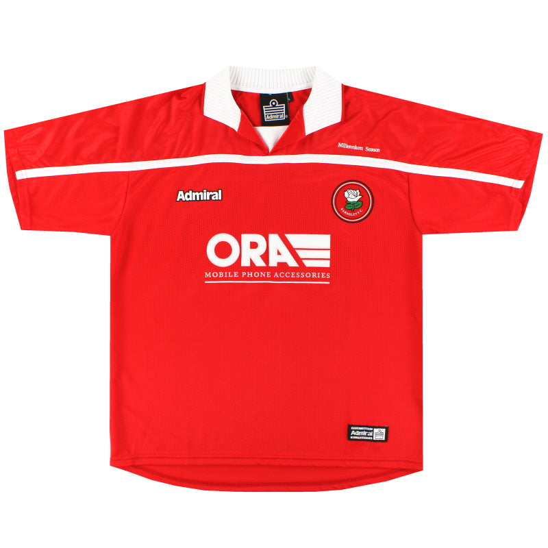 1999-00 Barnsley Admiral Heimtrikot XL