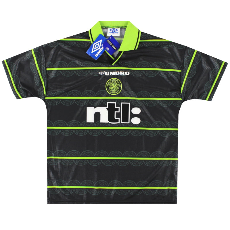 1999-00 Celtic Umbro Auswärtstrikot *mit Etikett* L