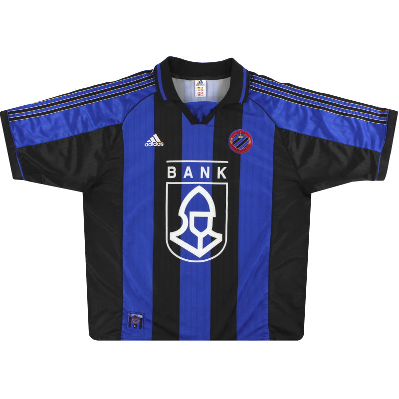1999-00 Club Brügge adidas Heimtrikot M
