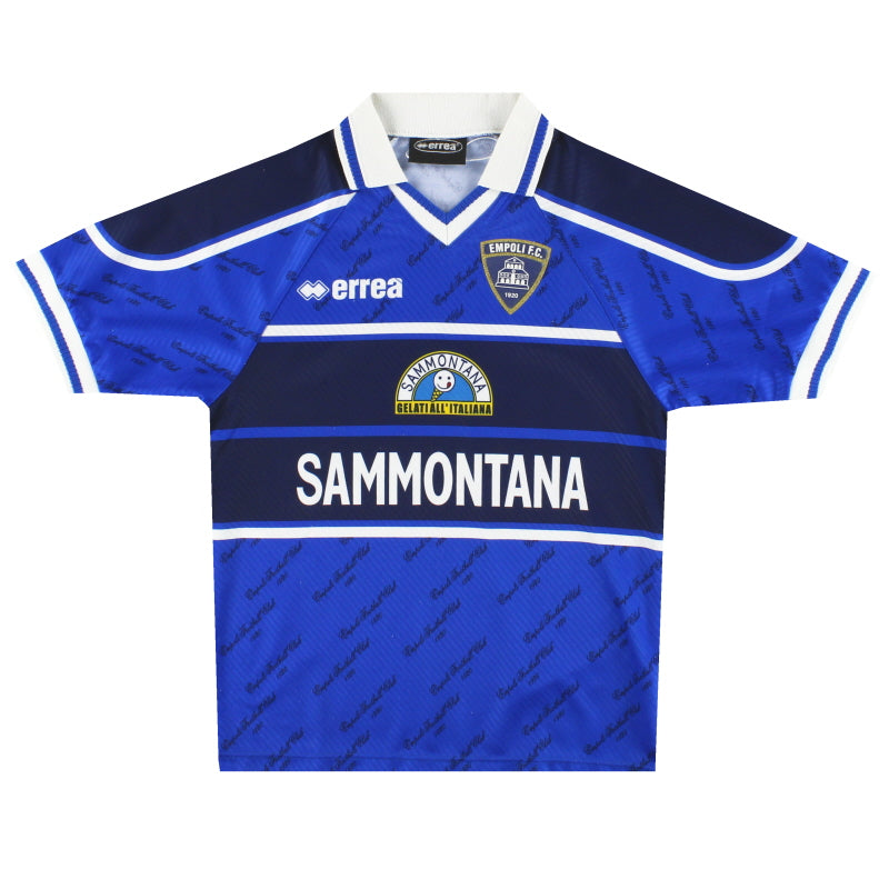 1999-00 Empoli Errea Heimtrikot J S
