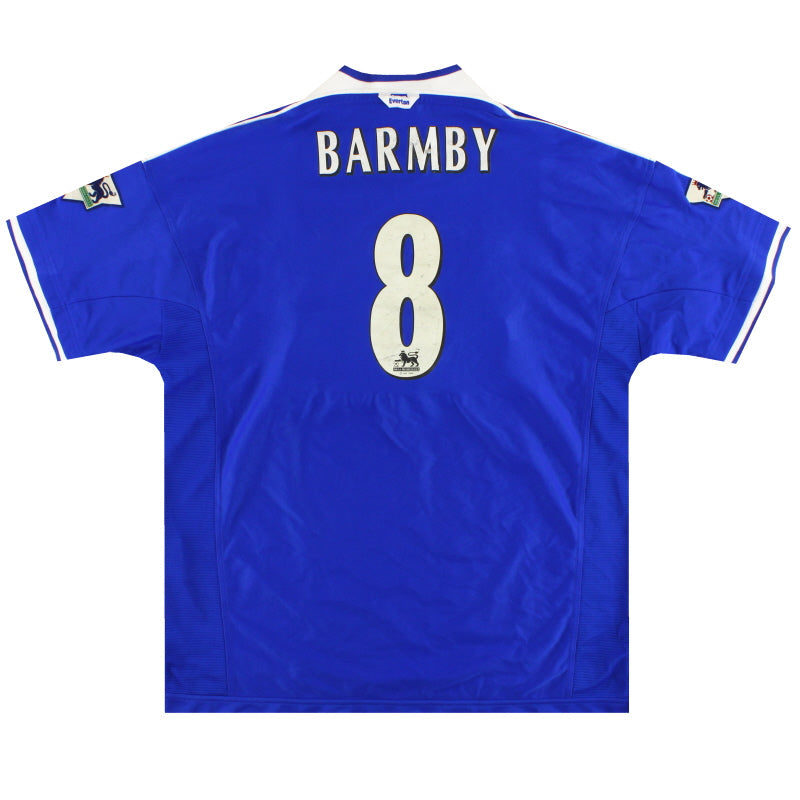 1999-00 Everton Umbro Heimtrikot Barmby #8 XXL