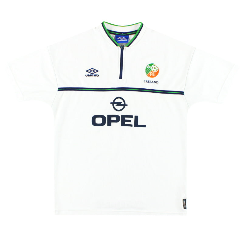 1999-00 Irland Umbro Auswärtstrikot L