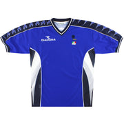 1999-00 Italien Diadora FIGC Trainingsshirt *Mint* XL