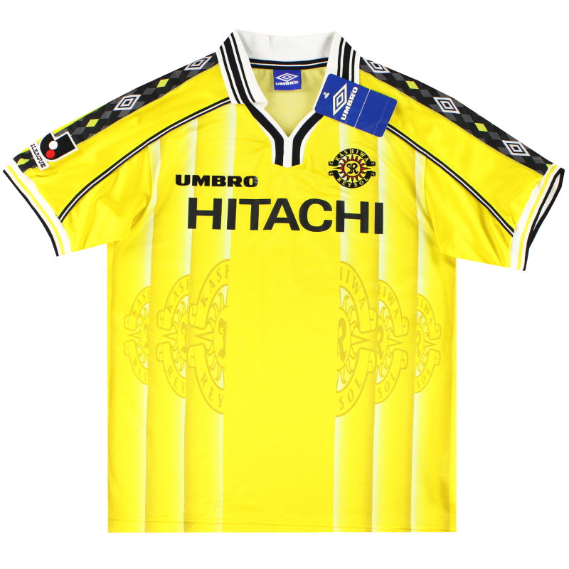 1999-00 Kashiwa Reysol Umbro Heimtrikot *mit Etiketten* M/L