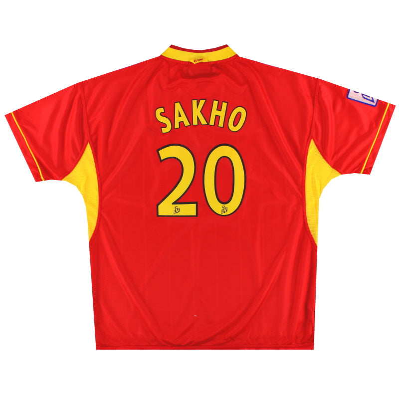 1999-00 Lens Umbro Player Issue Heimtrikot Sakho #20 *Neuwertig* XXL