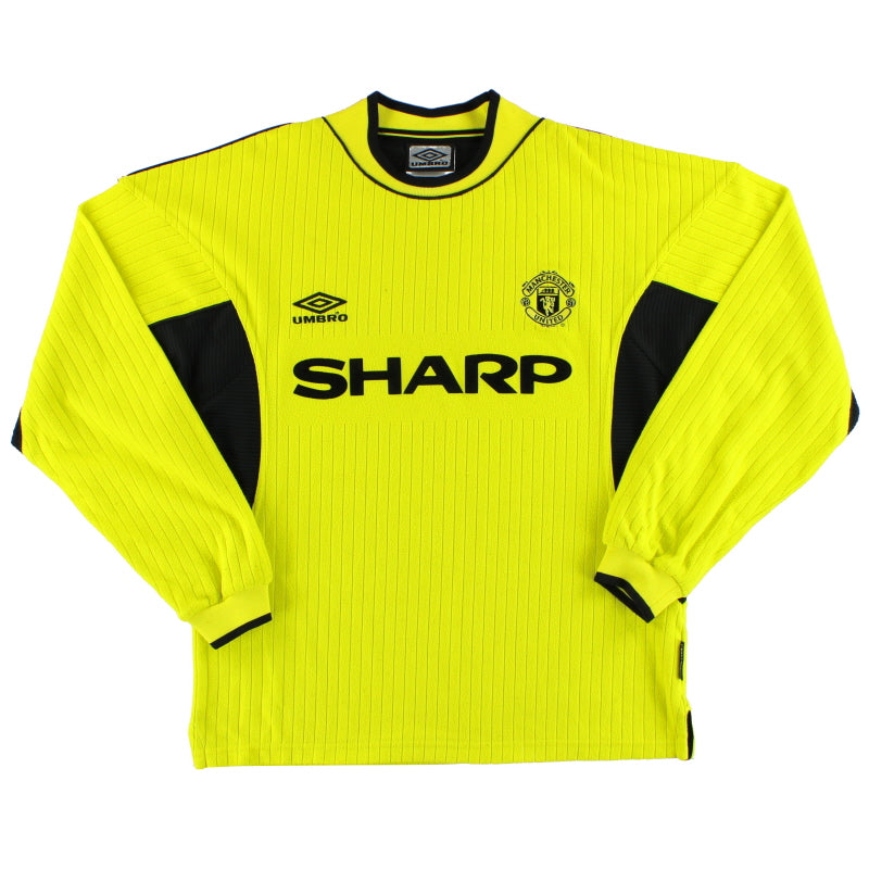 1999-00 Manchester United Umbro Torwarttrikot Y