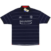 1999-00 Manchester United Umbro Auswärtstrikot *m/Etiketten* M
