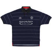 1999-00 Manchester United Umbro Auswärtstrikot XL