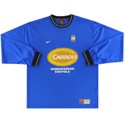 1999-00 MyPa Nike Spielerversion Auswärtstrikot #14 L/S L