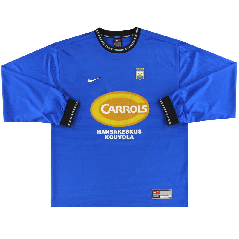 1999-00 MyPa Nike Spielerversion Auswärtstrikot #14 L/S L