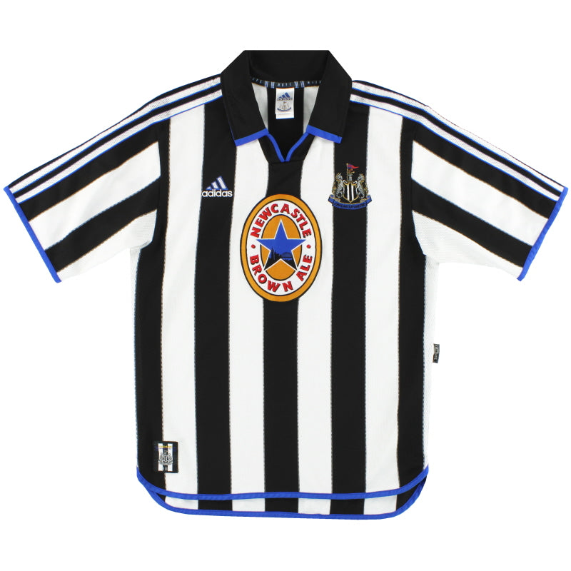 1999-00 Newcastle adidas Heimtrikot *Neuwertig* L
