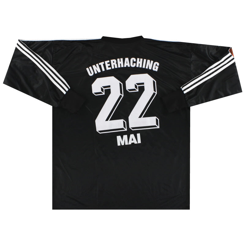 1999-00 Unterhaching adidas Spielertrikot TW Mai #22 XXL