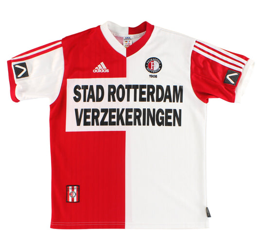 1999-00 Feyenoord adidas 'Signed' Home Shirt Y