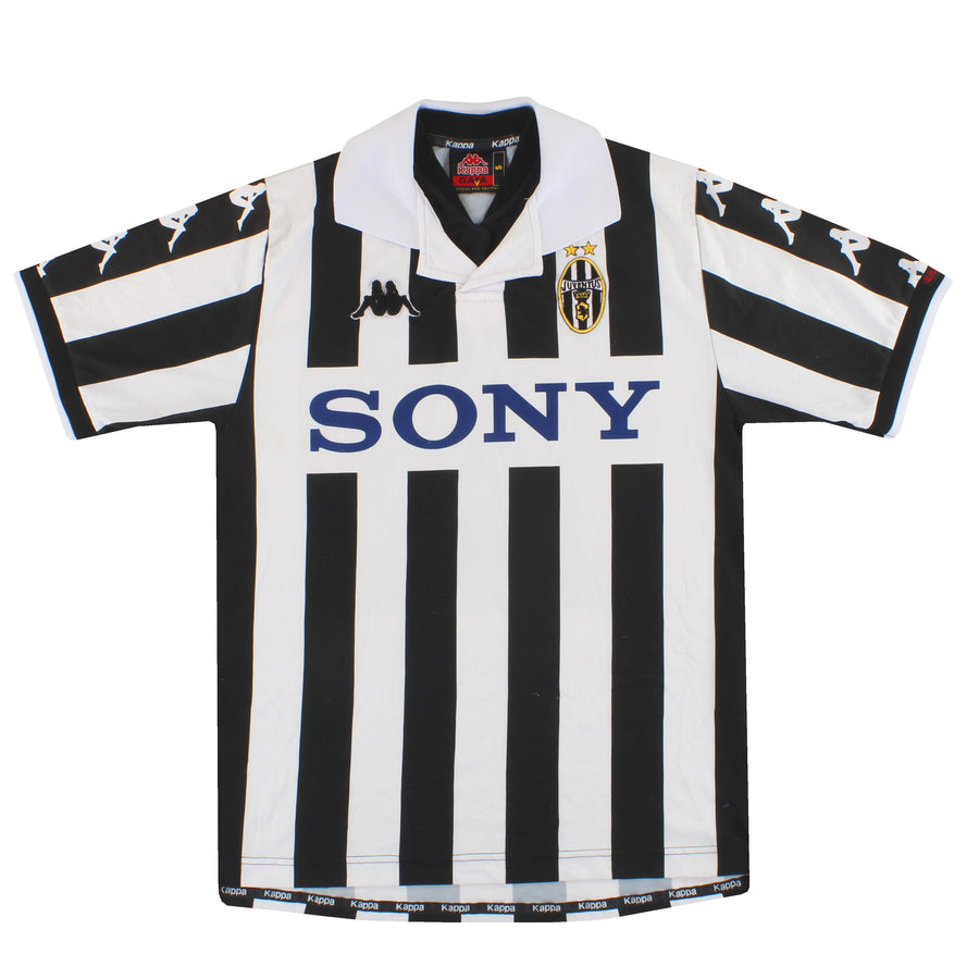 1999-00 Juventus Kappa Europäisches Heimtrikot S