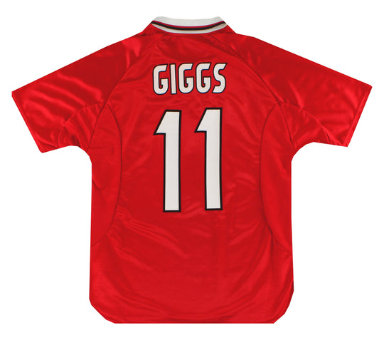 1999-00 Manchester United Umbro CL Winners Shirt Giggs #11 M