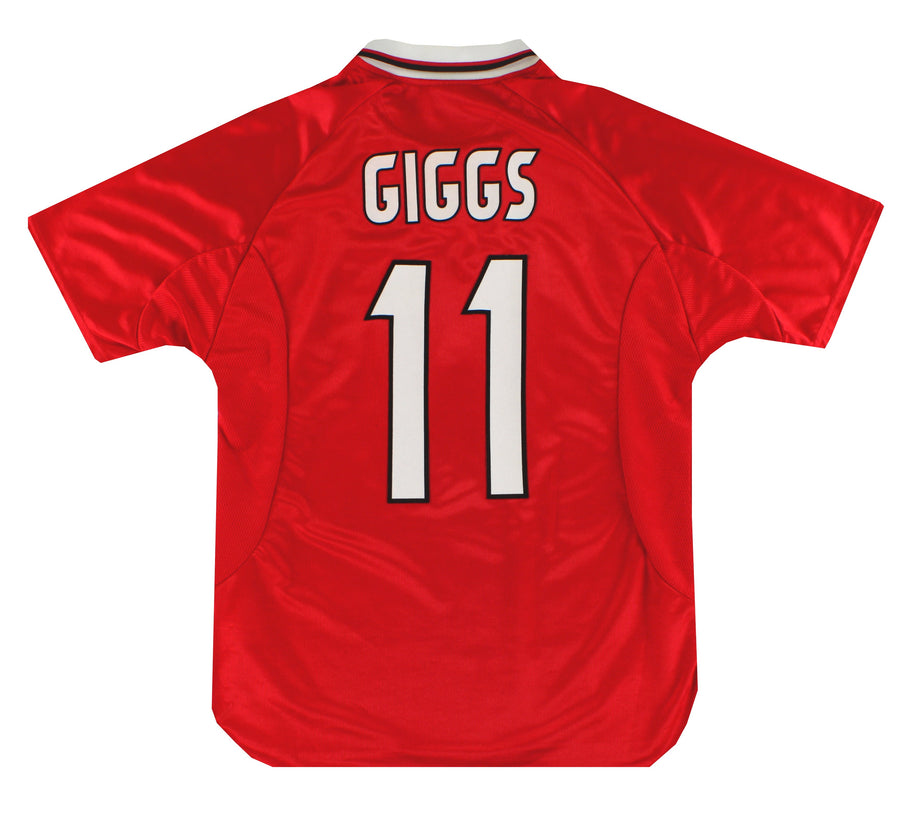 1999-00 Manchester United Umbro CL Winners Shirt Giggs #11 M