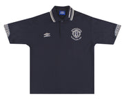 1999-00 Manchester United Umbro 'Champions' Polo Shirt XL
