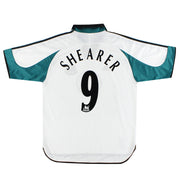 1999-00 Newcastle Adidas Auswärtstrikot Shearer #9 *Neuwertig* L