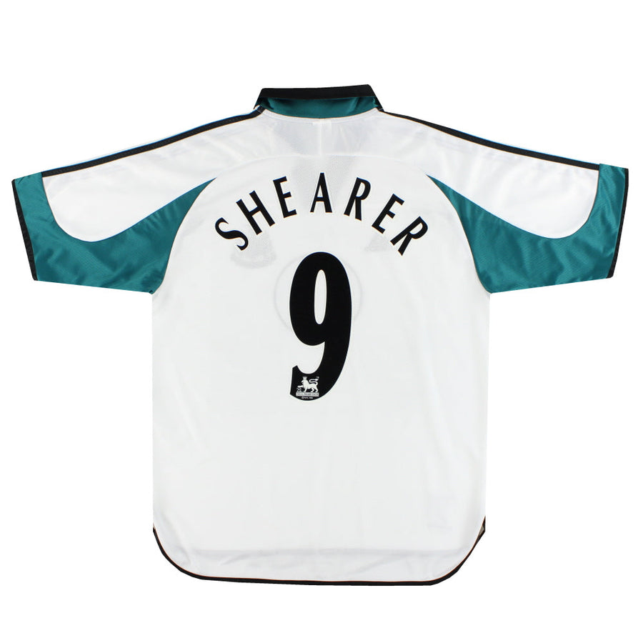 1999-00 Newcastle Adidas Auswärtstrikot Shearer #9 *Neuwertig* L