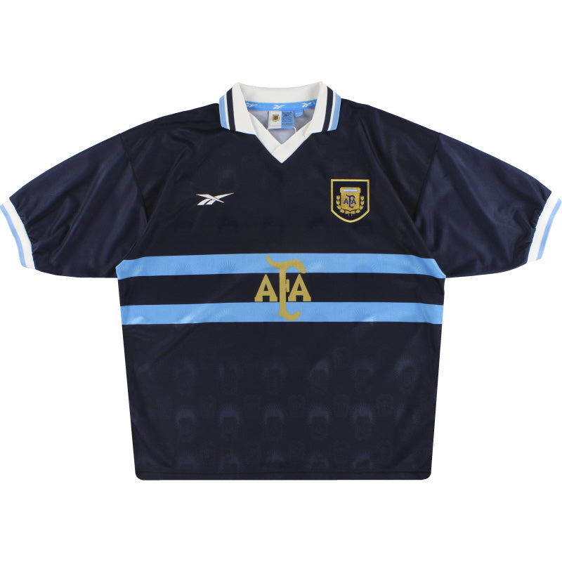 1999-01 Argentinien Reebok Auswärtstrikot *Neuwertig* L