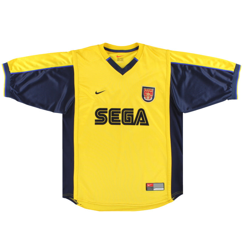 1999-01 Arsenal Nike Auswärtstrikot L / Sehr gut / Groß