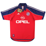 1999-01 FC Bayern München adidas Heimtrikot *m. Etiketten* M