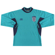 1999-01 England Umbro Torwarttrikot Y
