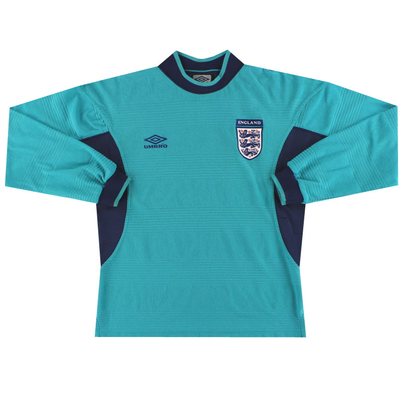 1999-01 England Umbro Torwarttrikot Y