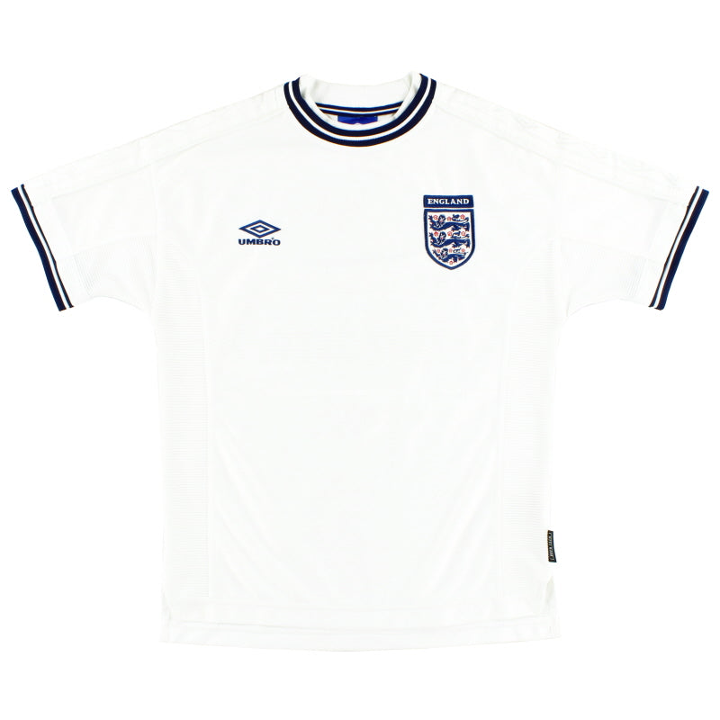 1999-01 England Umbro Heimtrikot XL
