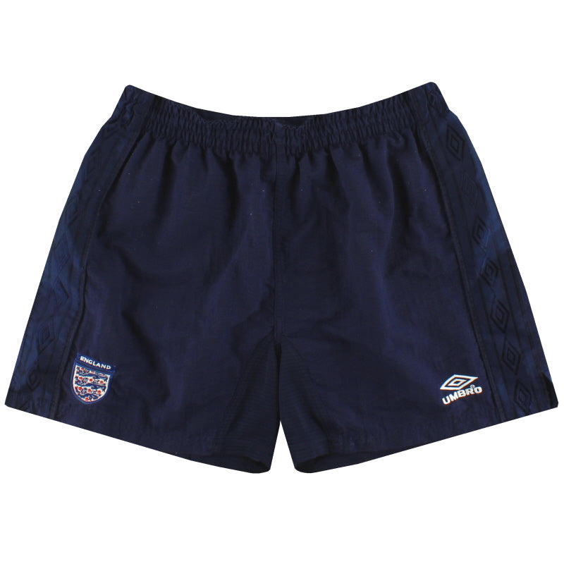 1999-01 England Umbro Heimshorts J