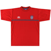 1999-01 England Umbro Trainingsshirt L