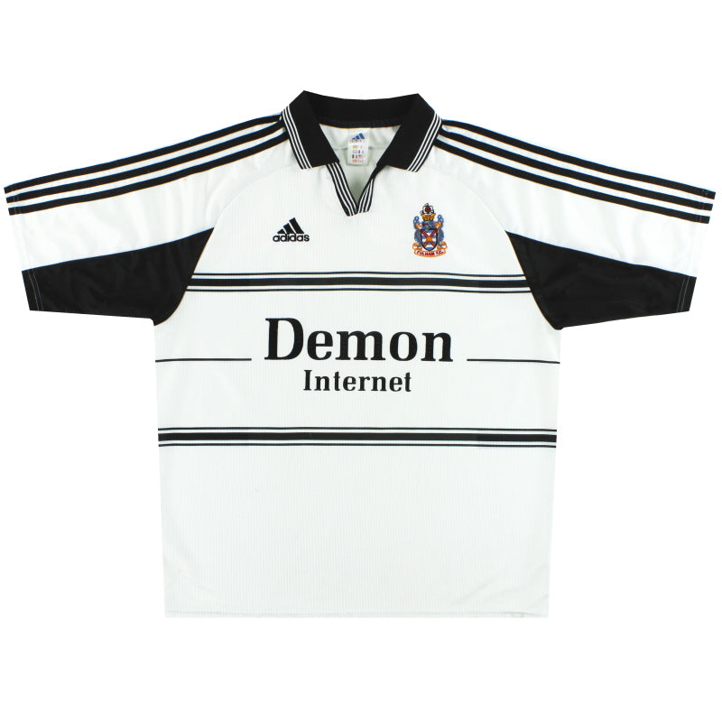 1999-01 Fulham adidas Heimtrikot S