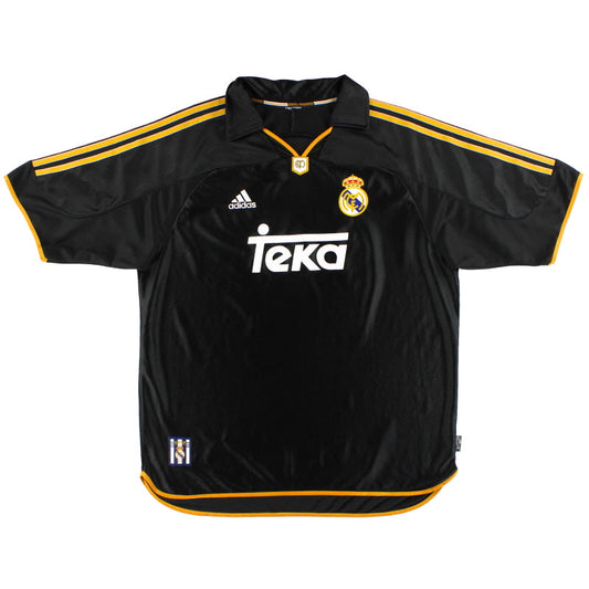 1999-01 Real Madrid adidas Away Shirt S