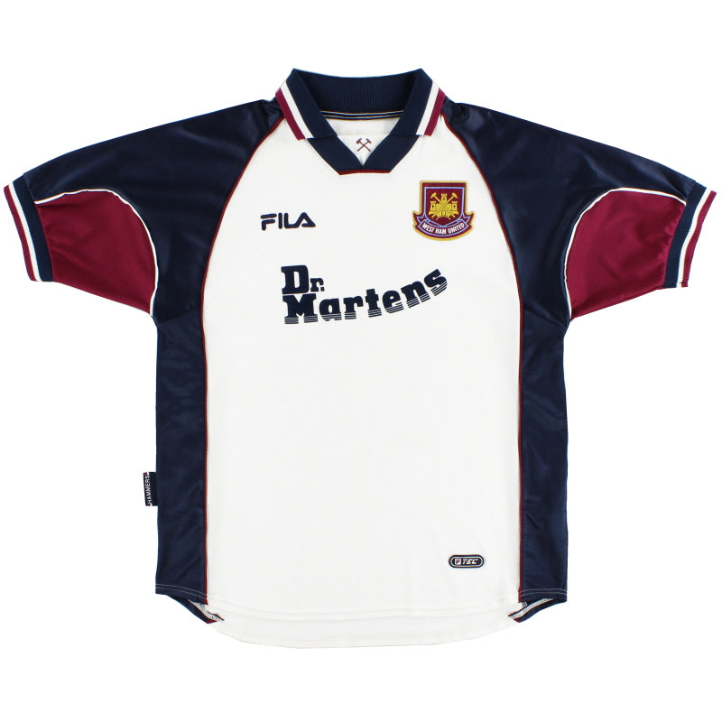 1999-01 West Ham Fila Auswärtstrikot M