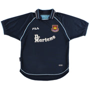 1999-01 West Ham Fila Third Trikot S