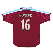 1999-01 West Ham Fila Heimtrikot Moncur #16 XL