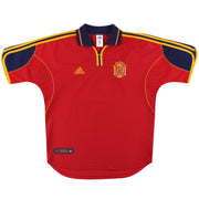 1999-02 Spanien adidas Heim Trikot S