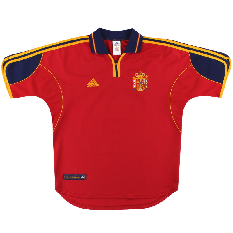 1999-02 Spanien adidas Heim Trikot S