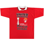 1999 Manchester United Intercontinental Cup Trikot XL