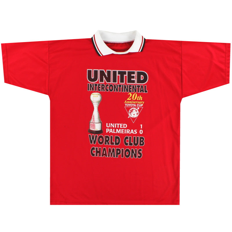 1999 Manchester United Intercontinental Cup Trikot XL