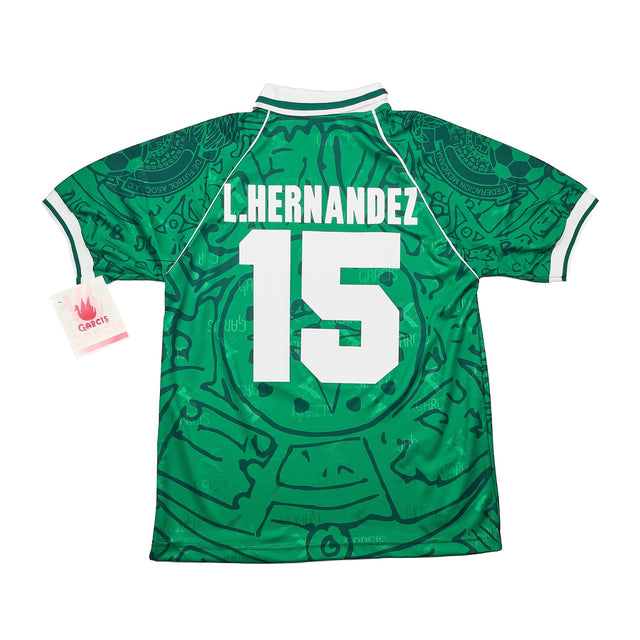 1999 MEXICO L.HERNANDEZ #15 *BNWT* HOME SHIRT (M) ABA SPORT