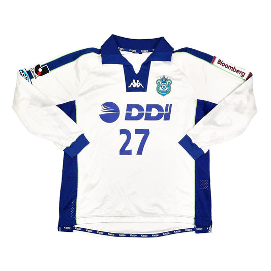 1999 Shonan Bellmare #27 L/S Away Shirt (L) Kappa