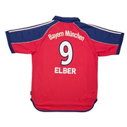 1999/00 FC Bayern München Elber #9 Heimtrikot (L) Adidas
